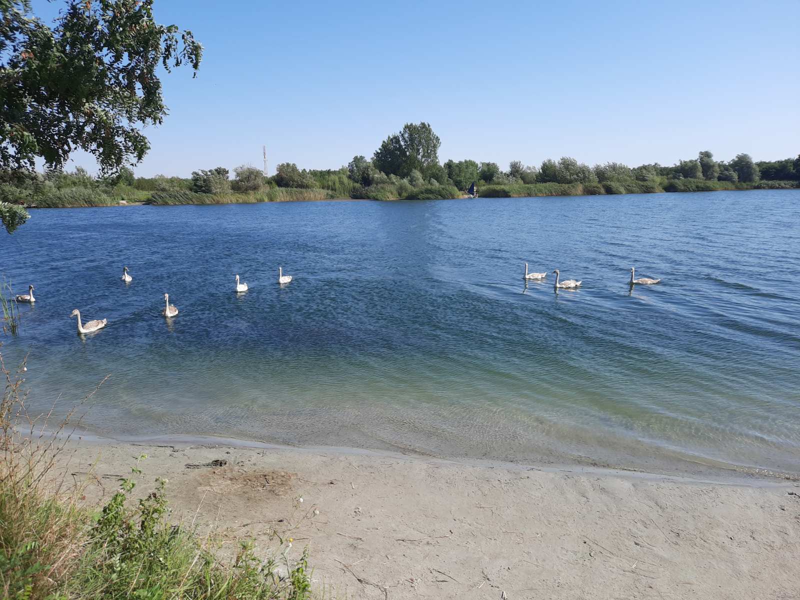 Smiraj leta na avgustovskom suncu Peskare