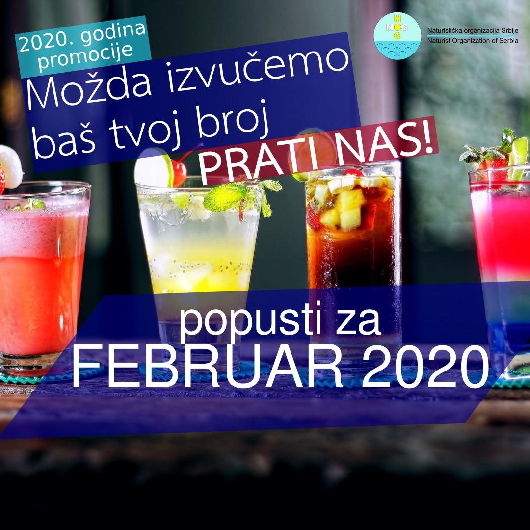 Možda izvučemo baš tvoj broj - Februar 2020