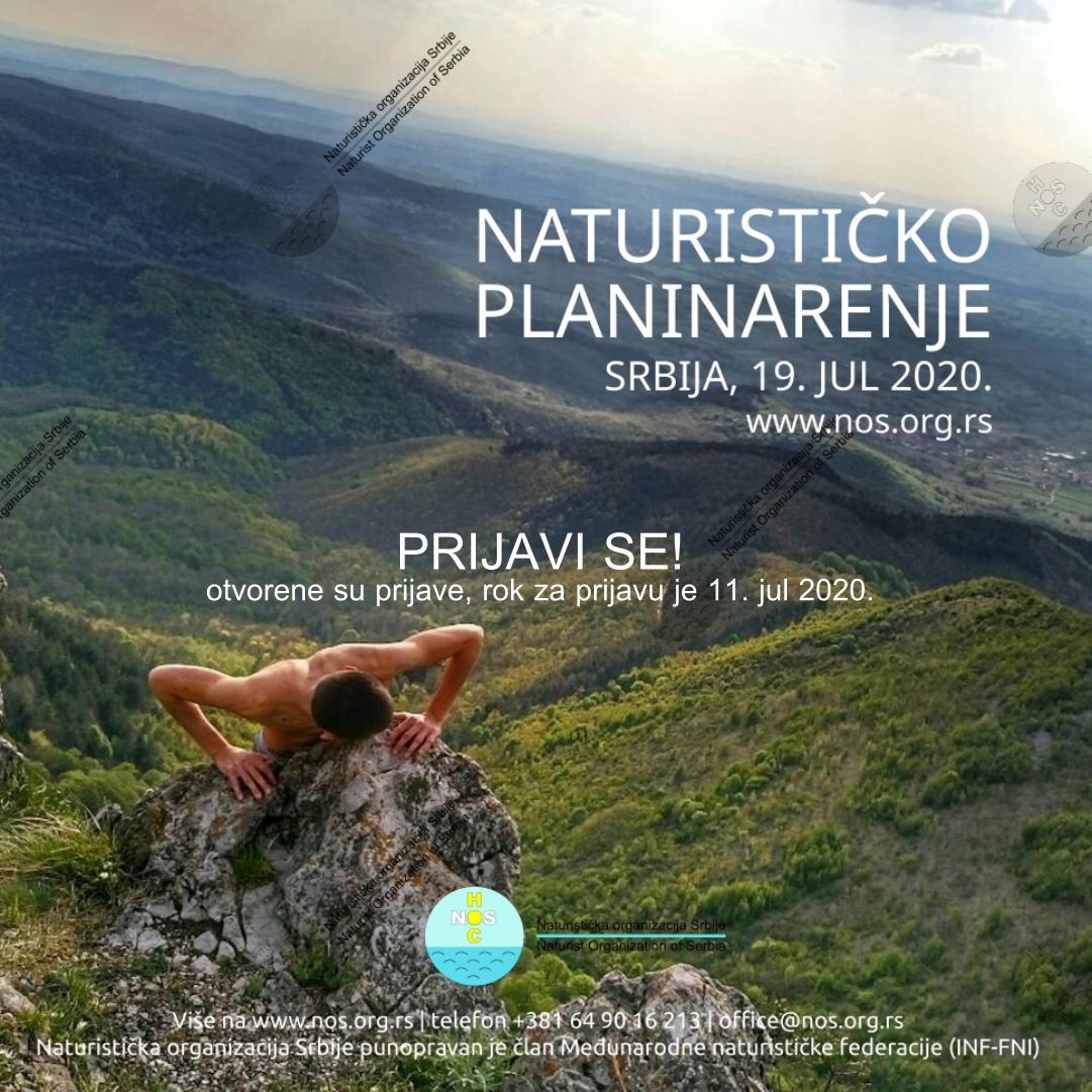 Počele su prijave za prvo naturističko planinarenje