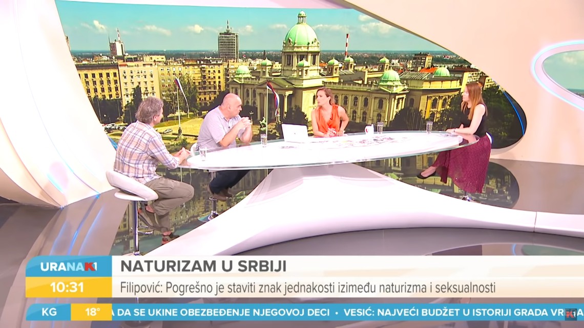 Gostovanje predsednika NOS-a u jutarnjem programu TV K1