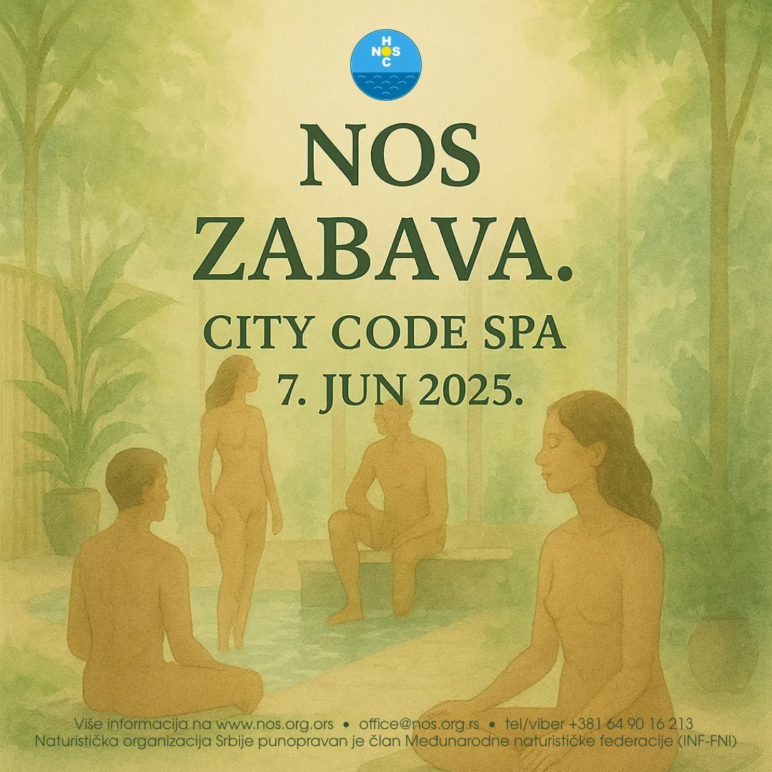 Poslednji velnes termin u sezoni sa zabavom kojom obeležavamo godišnjicu i Dan naturista