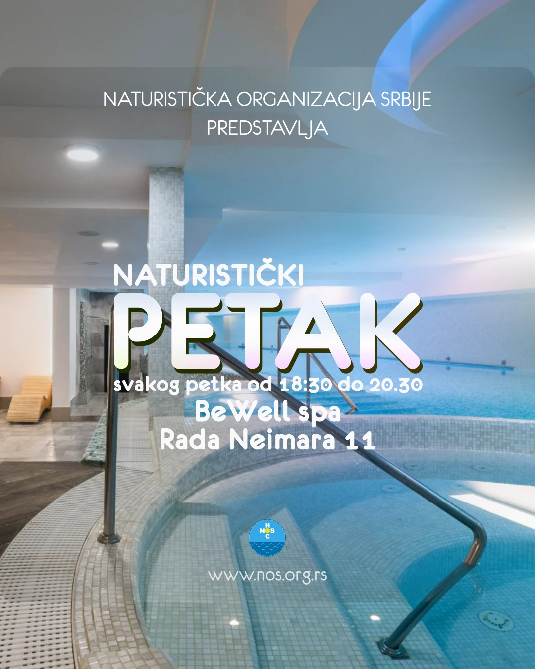 Redovni naturistički termini petkom u spa centru u BeWell spa Beogradu