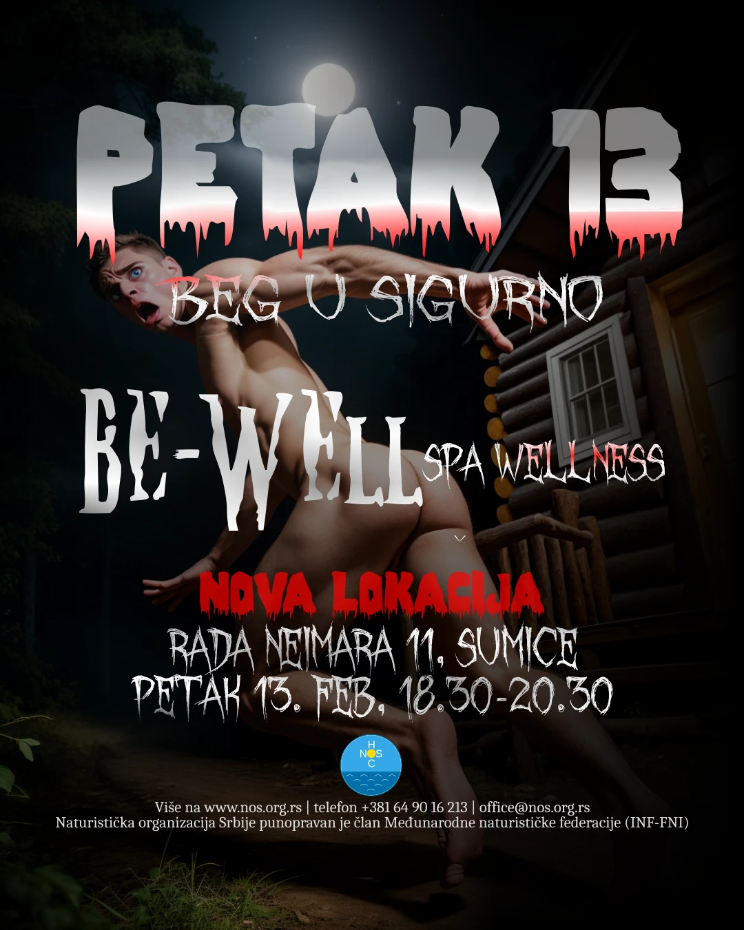PETAK, 13. – Beg u sigurno - svi u SPA!