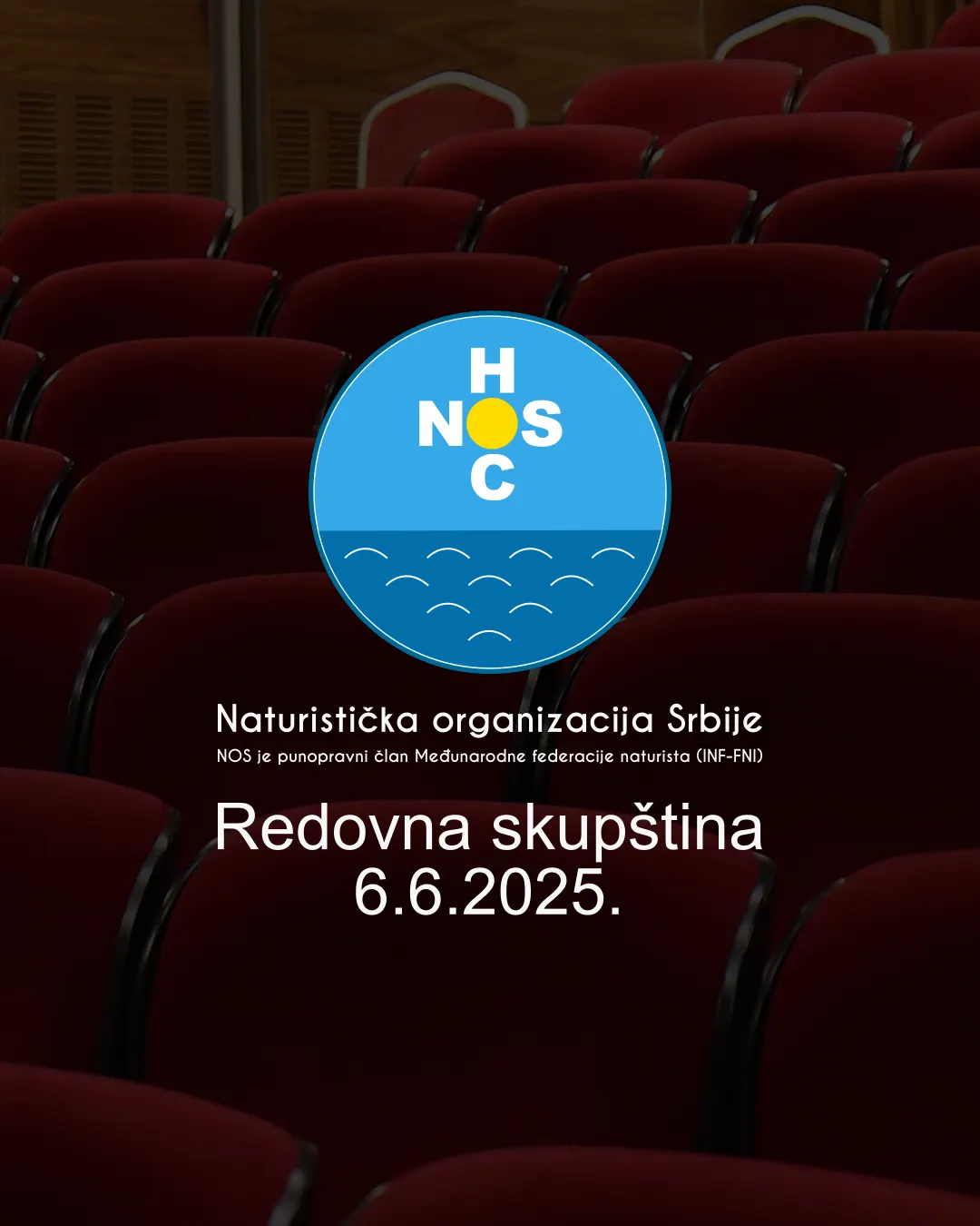 Poziv na redovnu Skupštinu Naturističke organizacije Srbije 6. juna 2025. godine